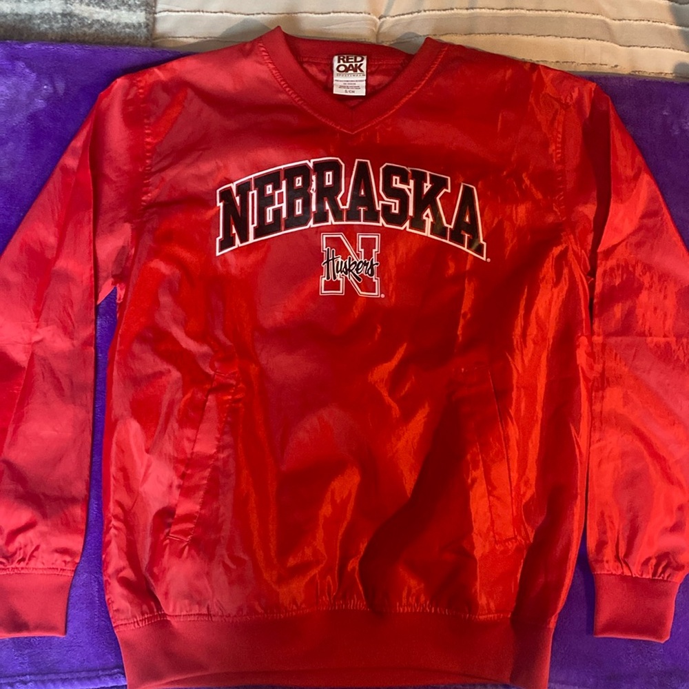 Nebraska Men’s Small Polyester crew neck